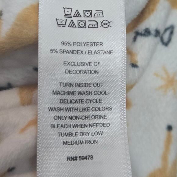 Issac Mizrahi Pajama Pants Reindeer Christmas Soft Size XS - Picture 7 of 8